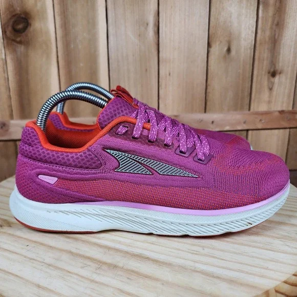 Altra Escalante 3 Running Shoes Womens 8 Magenta Orange Zero Drop Road Sneakers - Picture 3 of 11